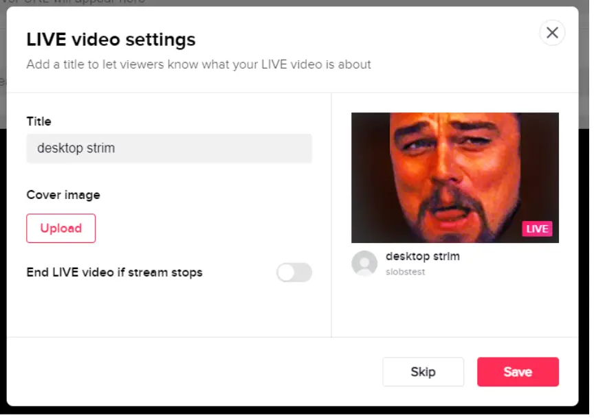How to Go Live on TikTok From Your Computer or Laptop