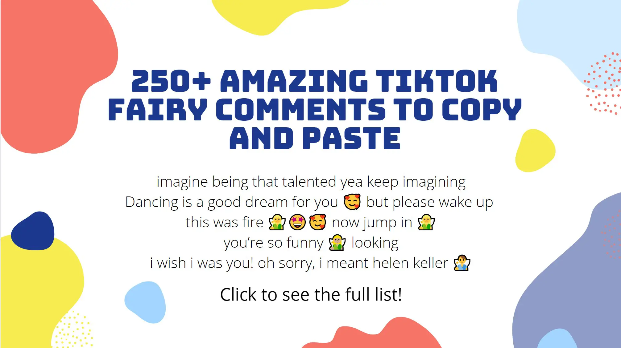 250-amazing-tiktok-fairy-comments-you-can-use-to-copy-and-paste