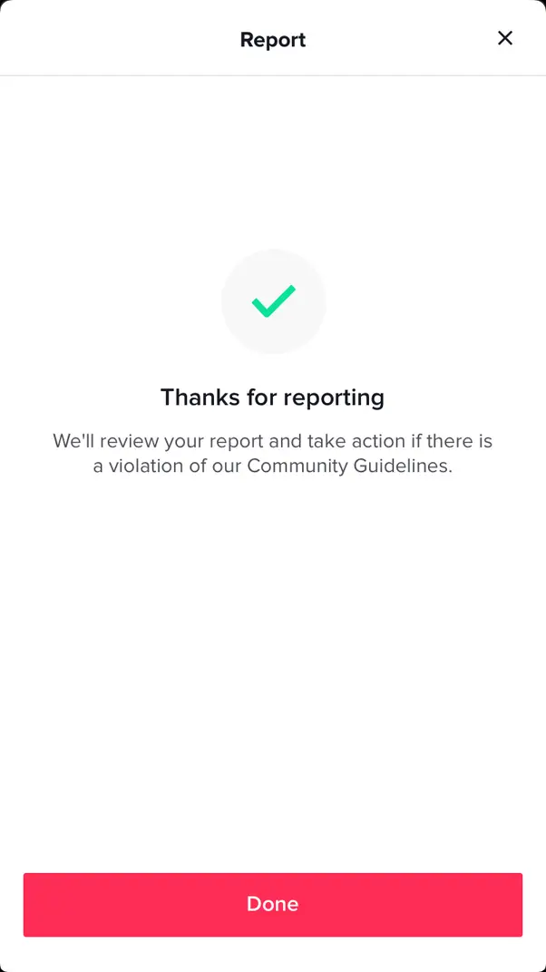What Happens When You Report Someone on TikTok