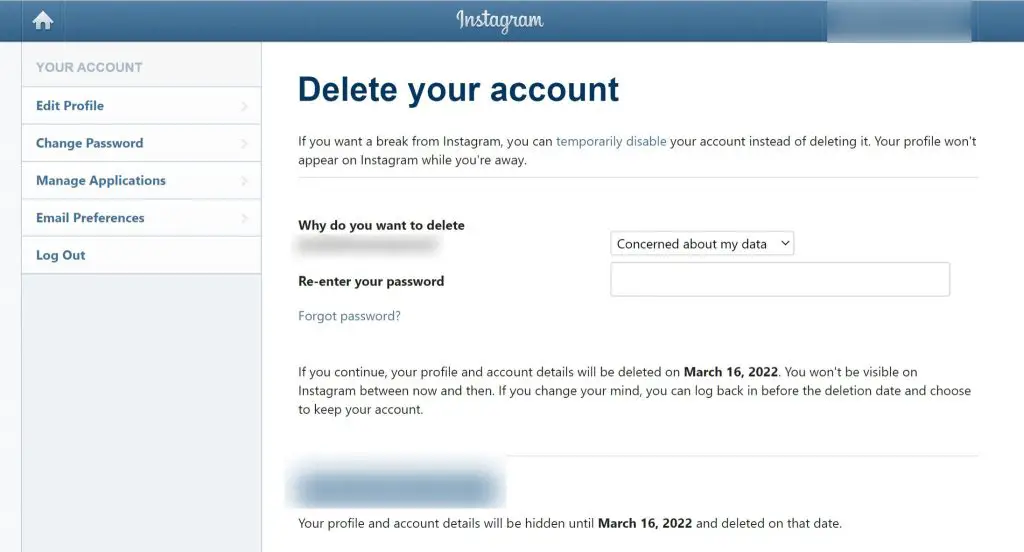 4 Ways To Delete Your Insta Account Without A Password (2022)